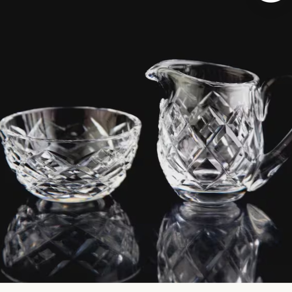 Waterford Crystal Mini Sugar and Cream Set (LC)